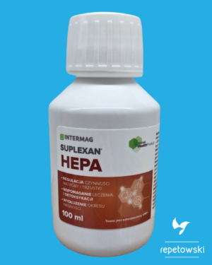 Suplexan Hepa 100 ml – wsparcie pracy wątroby, trzustki i detoksykacji organizmu