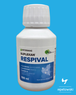 Suplexan Respival 100 ml – wsparcie dla układu oddechowego i komfortu zwierząt