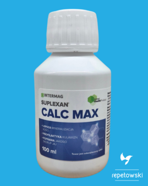 Suplexan Calc Max 100 ml – wsparcie dla mocnych kości i prawidłowej nieśności