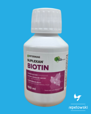 Suplexan BIOTIN 100ml - wsparcie dla skóry i prawidłowego upierzenia