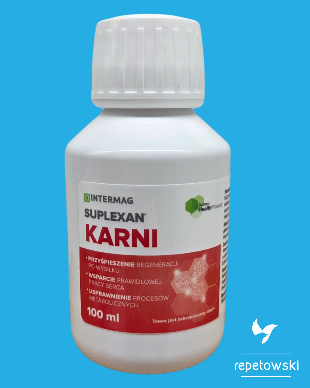 Suplexan Karni 100 ml – wsparcie metabolizmu, wydolności i budowy masy mięśniowej