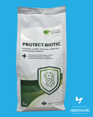 Protect-Biotic 1 kg – higienizacja środowiska i ograniczenie patogenów w budynkach inwentarskich
