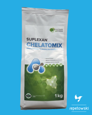Suplexan Chelatomix 1kg – wysoko przyswajalne minerały dla odporności, upierzenia i wzrostu