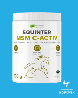 Equinter MSM C-Activ – wsparcie stawów, ścięgien i aparatu ruchu konia