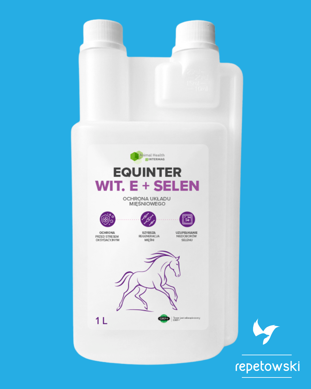 Equinter Wit. E + Selen – wsparcie mięśni, regeneracji i odporności na stres