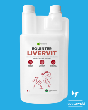 Equinter Livervit – wsparcie pracy wątroby, detoksykacji i metabolizmu konia